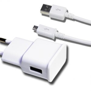 Carregador Micro USB + Cabo de Dados